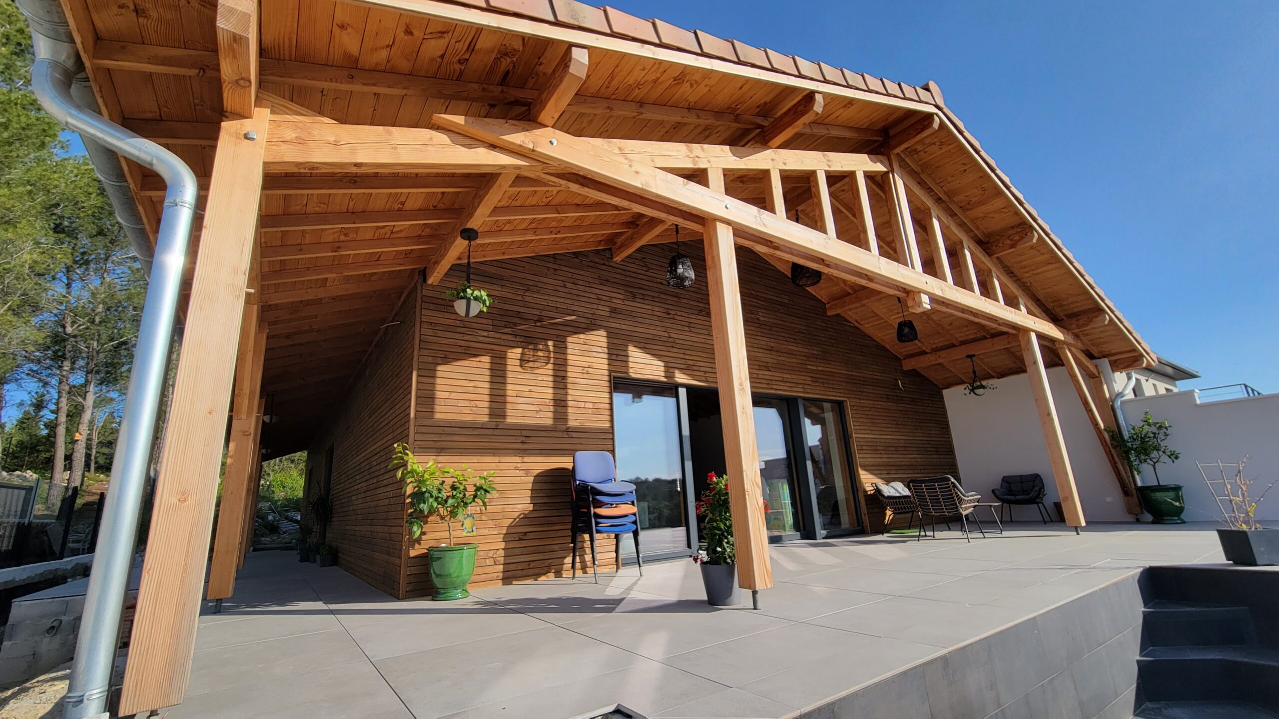 Maison passive en paille